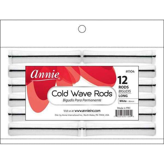 Annie Cold Wave Rods Long 12Ct White Cold Wave Rods Annie   