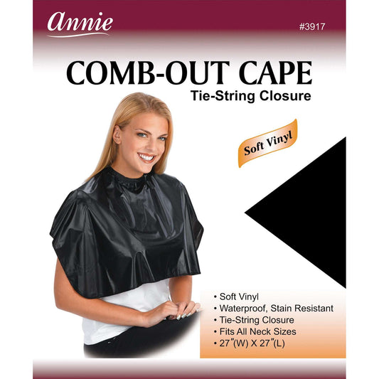Annie Comb-Out Cape Tie String Closure Cutting Capes Annie   