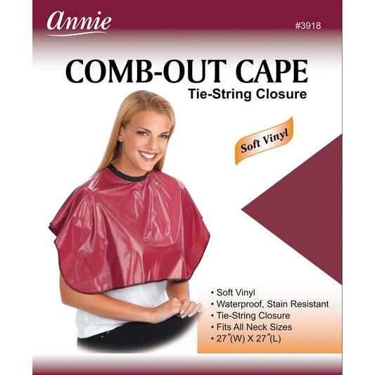 Annie Comb-Out Cape Tie String Closure Cutting Capes Annie   