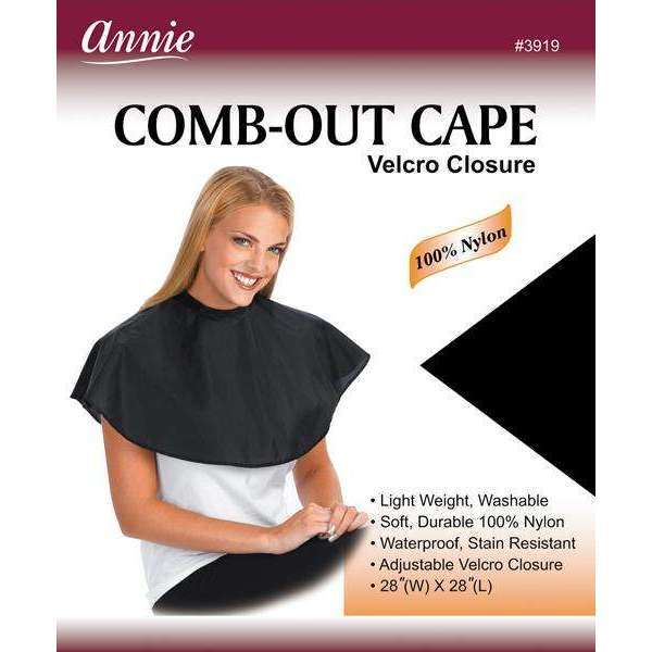 Annie Comb-Out Cape Velcro Closure Cutting Capes Annie   