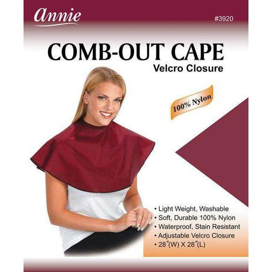 Annie Comb-Out Cape Velcro Closure Cutting Capes Annie   