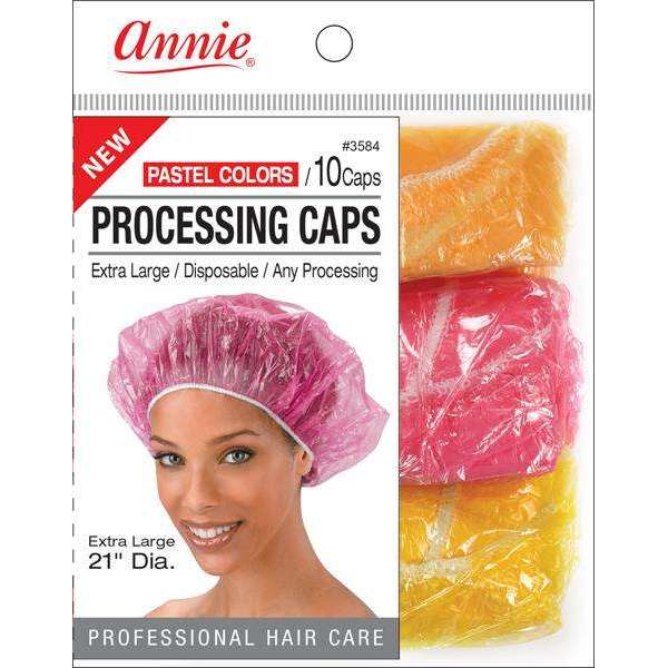 Annie Conditioning/Processing Cap XL 10pc Bonnets Annie   
