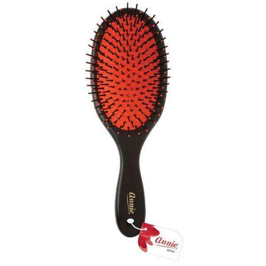 Annie Cushion Wooden Oval Nylon Bristle Brush Brushes Annie   