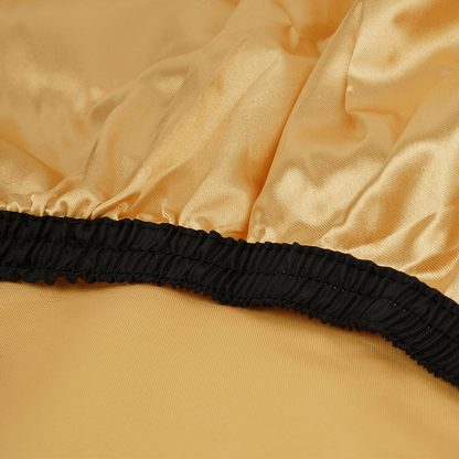 Annie Cutting Cape with Stretchable Hook Gold Cutting Capes Annie   