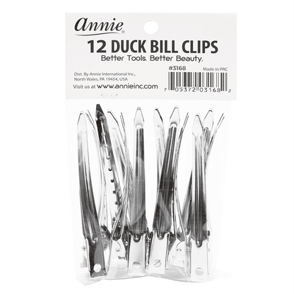 Annie Duck Bill Clips 12Ct Hair Clips Annie   