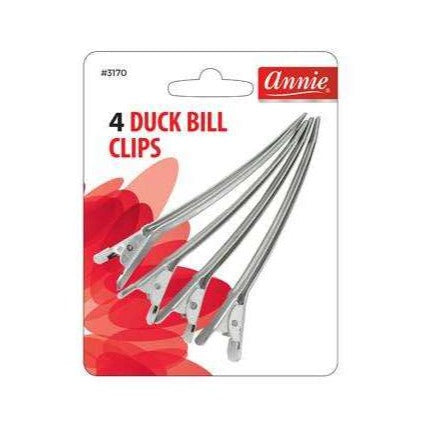 Annie Duck Bill Clips 4Ct Hair Clips Annie   