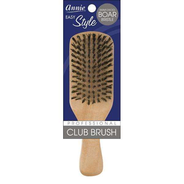 Annie Easy Style Hard Reinforced Boar Bristle Club Brush Brushes Annie   