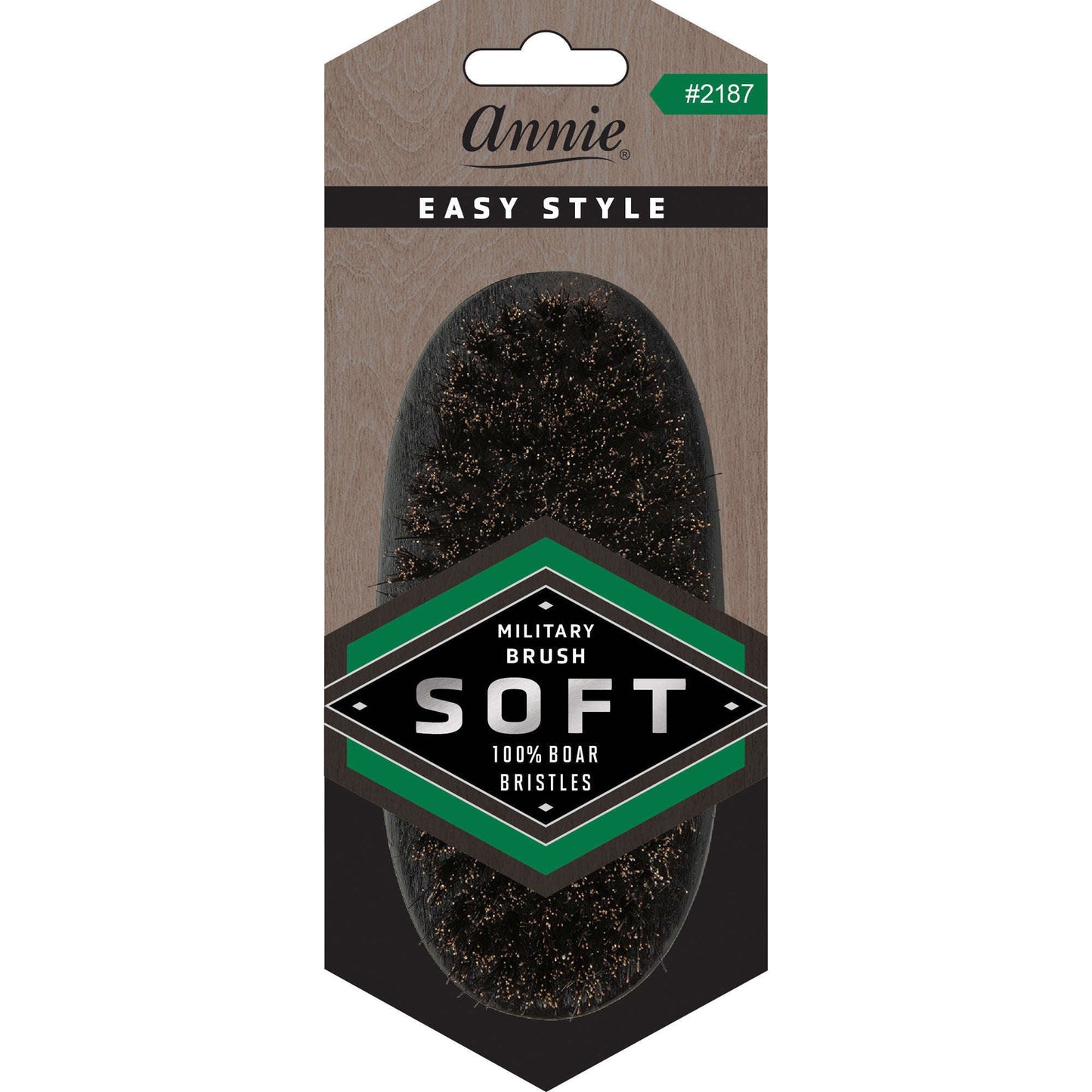 Annie Soft Boar Bristle Military Brush Brushes Annie   
