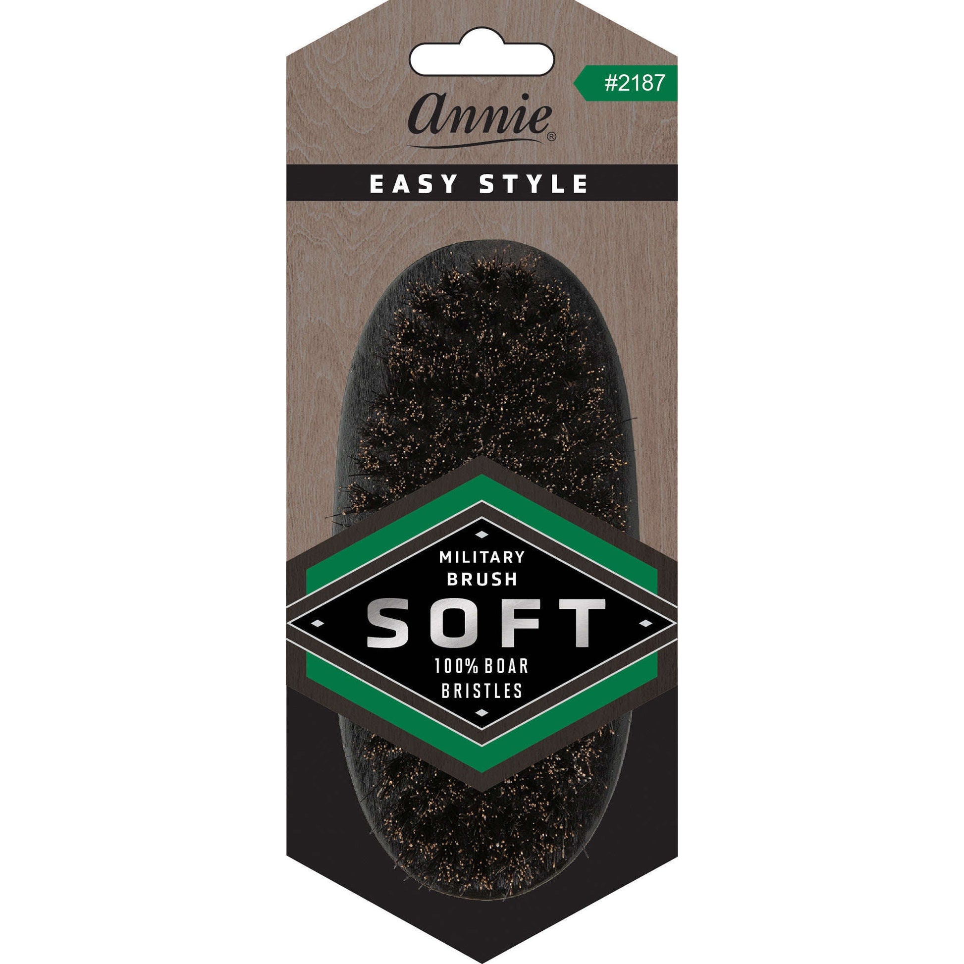 Annie Soft Boar Bristle Military Brush Brushes Annie   