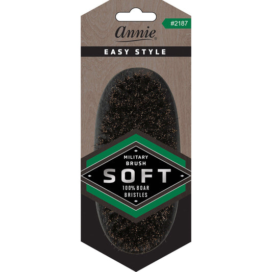 Annie Soft Boar Bristle Military Brush Brushes Annie   