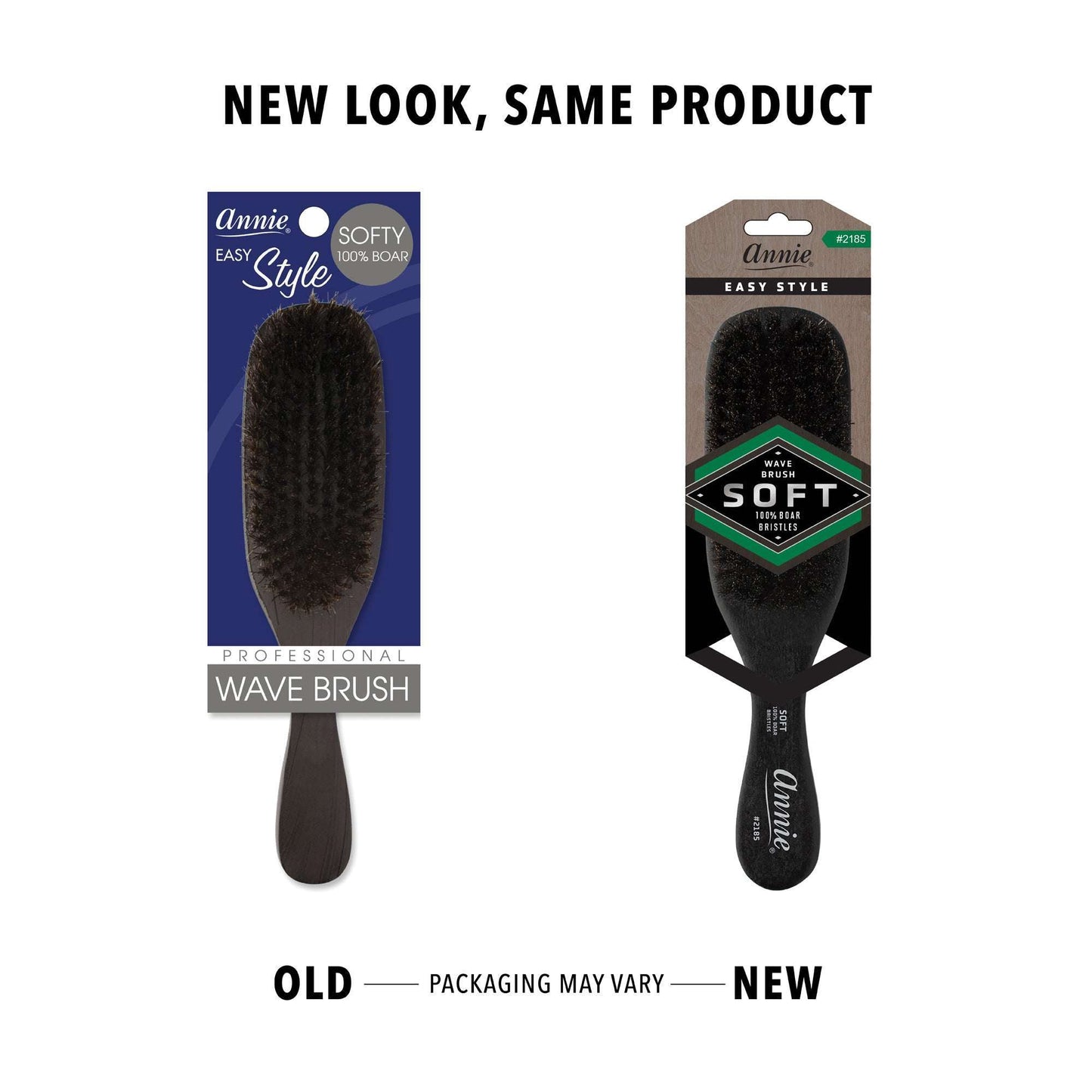Annie Soft Boar Bristle Wave Brush Brushes Annie   