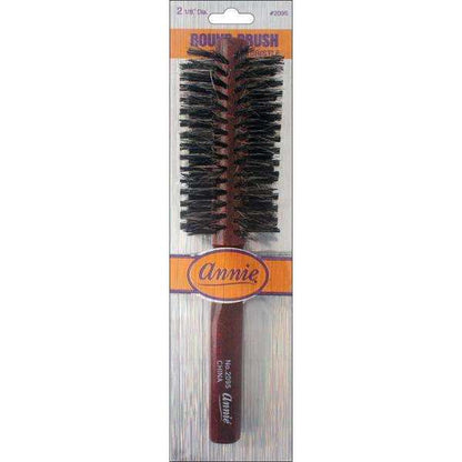 Annie Hard Round Bristle Brush 2 1/8 Inch Brushes Annie   