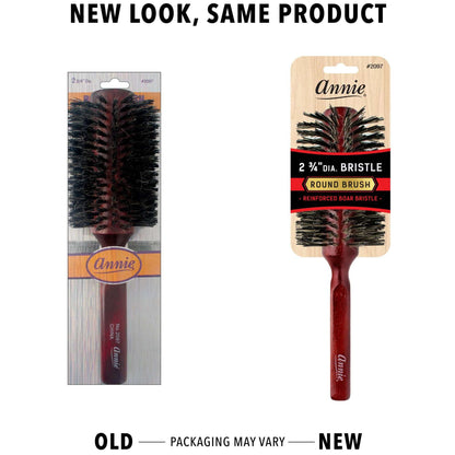 Annie Hard Round Bristle Brush 2 3/4 Inch Brushes Annie   