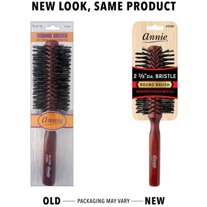 Annie Hard Round Bristle Brush 2 3/8 Inch Brushes Annie   