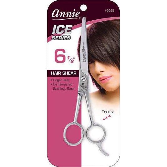 Annie Ice Tempered Stainless Steel Hair Shear 6.5" Hair Shears Annie   
