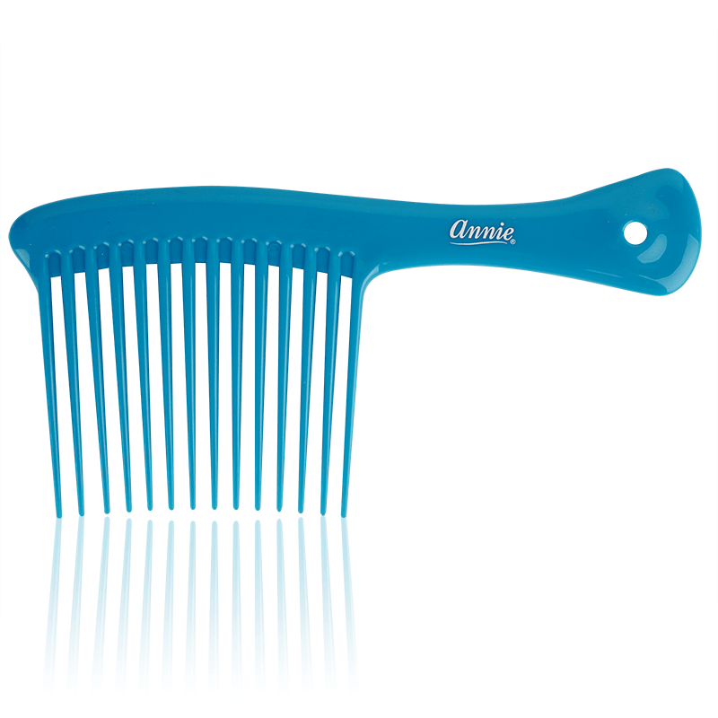 Annie Jumbo Rake Comb Asst Color Combs Annie Blue  