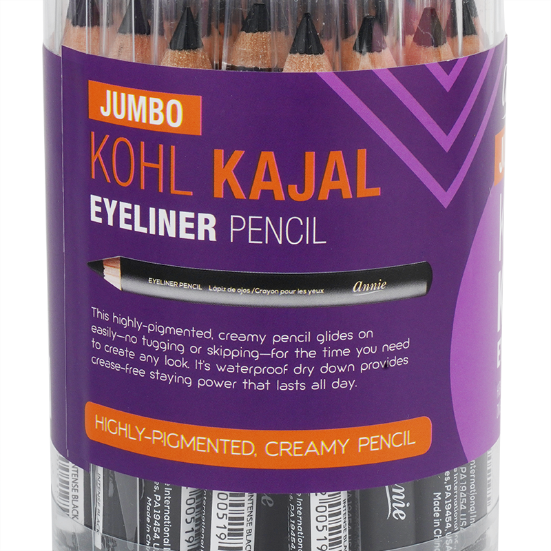 Annie Kohl Kajal Eyeliner Pencil 36ct Intense Black Makeup Annie   