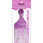 Annie Luminous Fist Styling Pik Asst Color Combs Annie Purple  