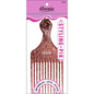 Annie Luminous Fist Styling Pik Asst Color Combs Annie Silver/Rainbow  