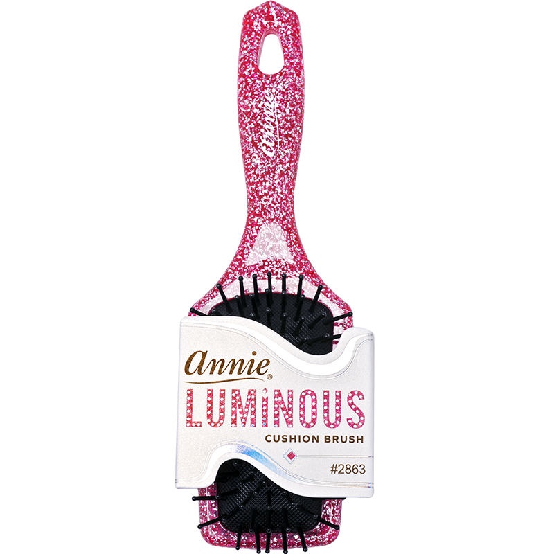 Annie Luminous Paddle Brush Small Assorted Colors Brushes Annie Pink  