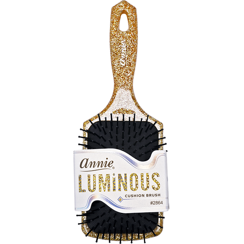 Annie Luminous Paddle Brush Large Assorted Colors Brushes Annie Gold  