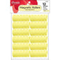 Annie Magnetic Rollers 7/8In 12Ct Yellow Magnetic Rollers Annie   