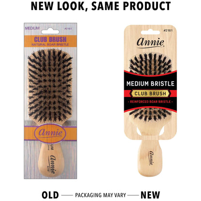 Annie Medium Club Brush Boar Bristle Brushes Annie   