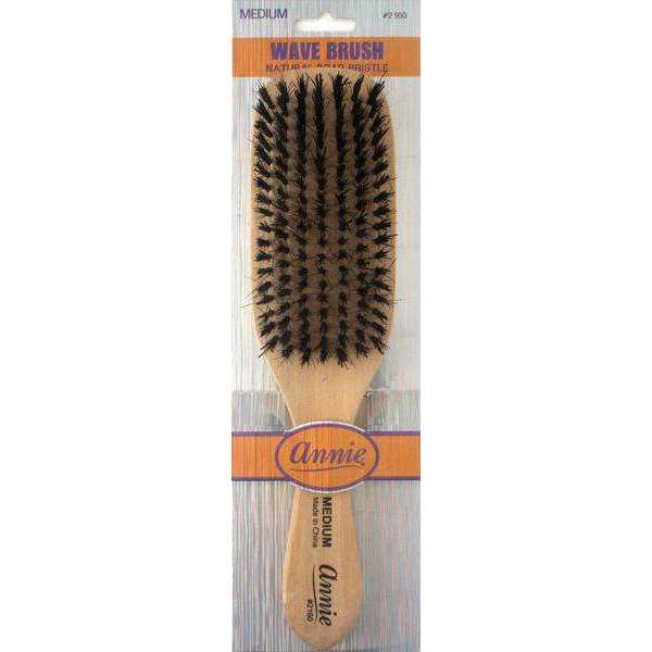 Annie Medium Wave Brush Boar Bristle Brushes Annie   