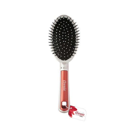 Annie Pearly Round Cushion Brush Red Brushes Annie   