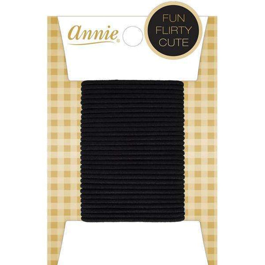 Annie Ponytailer 3.5" 30ct Black Ponytailers Annie   