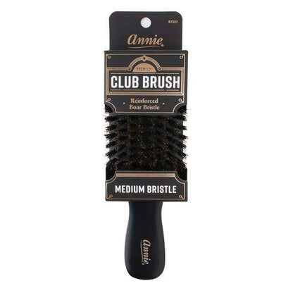 Annie Premium Medium Club Boar Bristle Brush Brushes Annie   