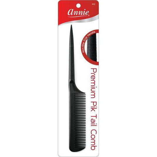 Annie Premium Pik Tail Comb 9" Black Combs Annie   