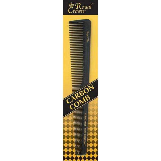 Annie Royal Crown Series Carbon Barber Comb 7 Inch Combs Annie   