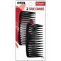 Annie Side Combs Large 2Ct Black Hair Combs Annie   