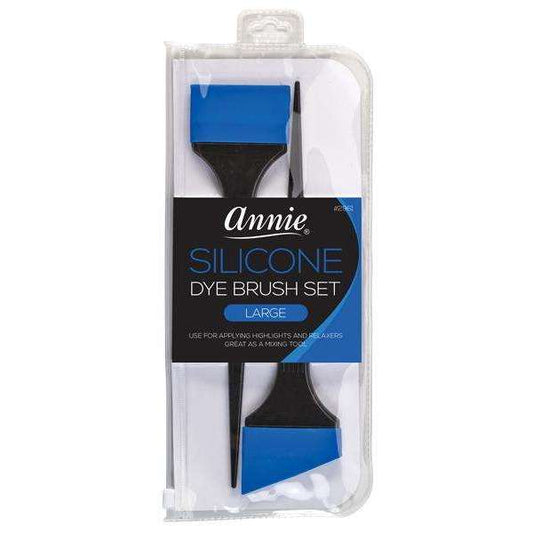Annie Silicone Dye Brushes Large Blue Brushes Annie   