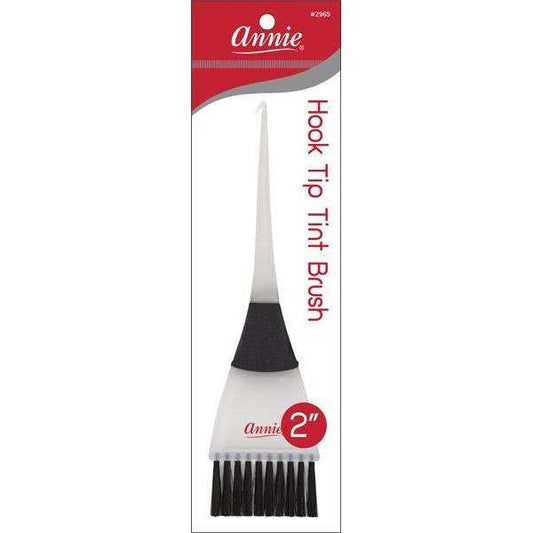 Annie Tinting Brush with Hook Tip 2In Dye Brushes Annie   