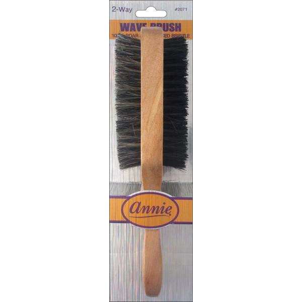 Annie Two Way Wave Boar Bristle Brush Soft and Hard Brushes Annie   