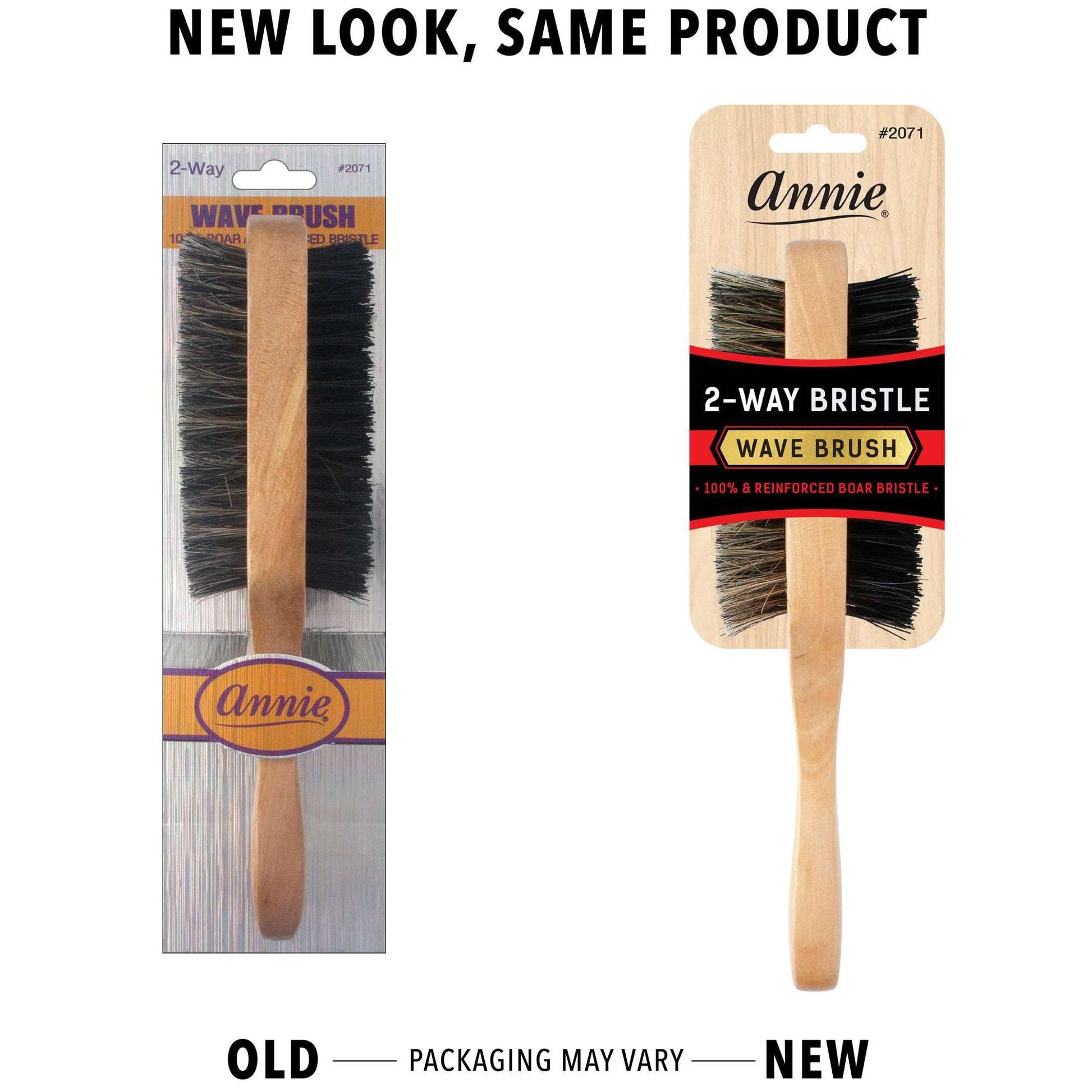 Annie Two Way Wave Boar Bristle Brush Soft and Hard Brushes Annie   