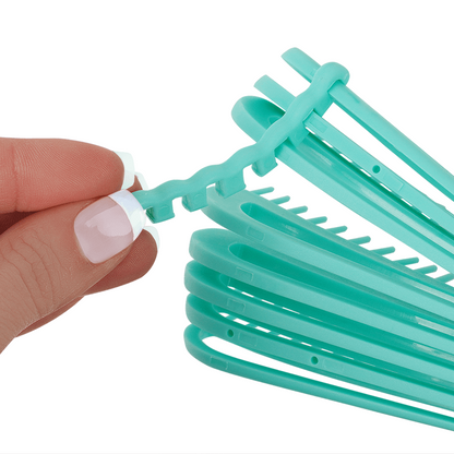 Annie Vented Detangler Brush 8 Row Asst. Color Brushes Annie   