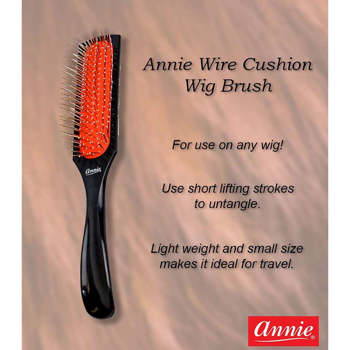 Annie Wire Cushion Wig Brush Brushes Annie   