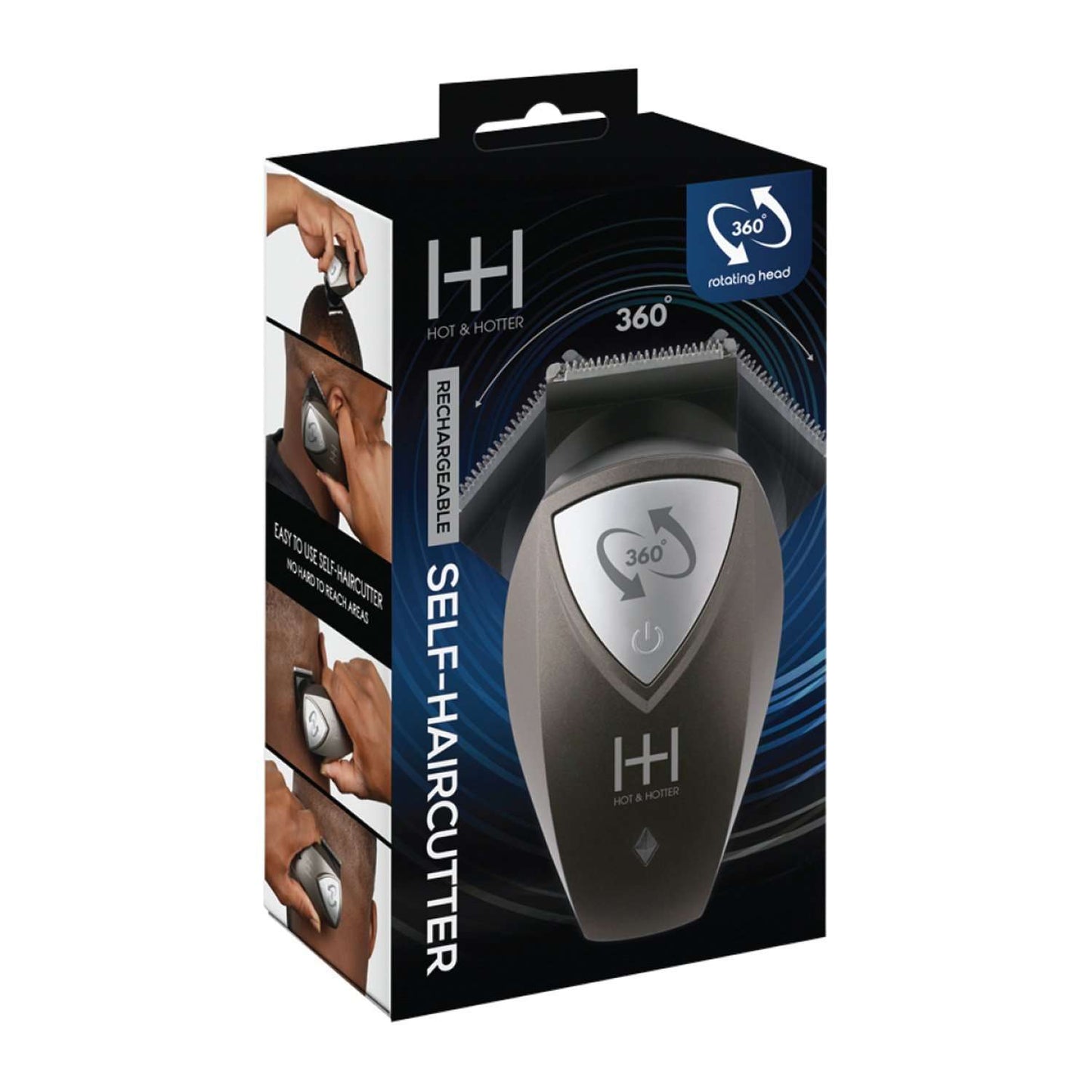 Hot & Hotter 360 Degree Rechargeable Self Cutter Hair Clipper Hot & Hotter   
