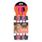 Joy 3 in 1 Spatula Edge Brush Boar Bristle Asst. 24ct Jar  Joy   