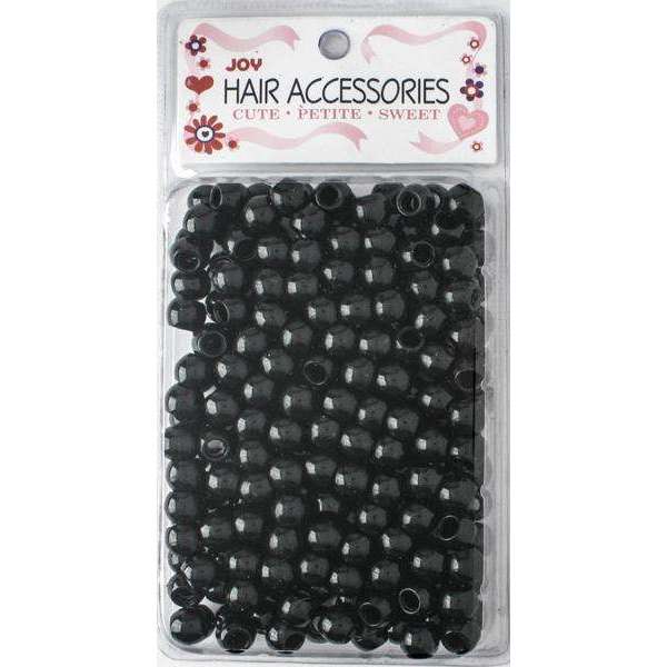 Joy Large Hair Beads 240Ct Black Beads Joy   
