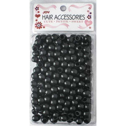 Joy Large Hair Beads 240Ct Black Beads Joy   