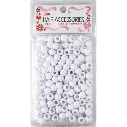 Joy Large Hair Beads 240Ct White Beads Joy   