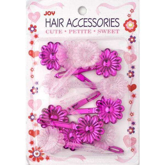 Joy Daisy Barrette 12ct Asst Pink  Joy   
