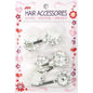 Joy Daisy Barrette 12ct Asst Silver  Joy   