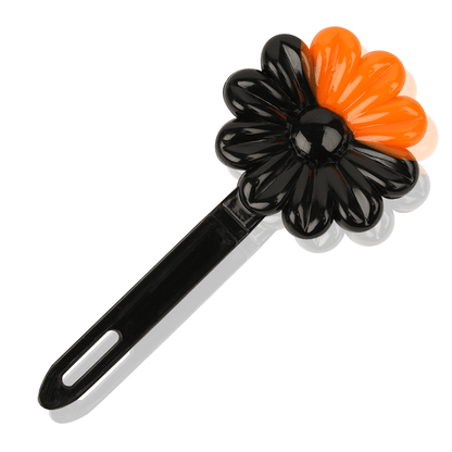 Joy Daisy Barrettes 12ct Black & Orange  Joy   