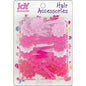 Joy Hair Barrettes 10Ct Asst Pink  Joy   