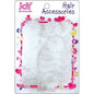 Joy Hair Barrettes 10Ct Frosted Clear  Joy   